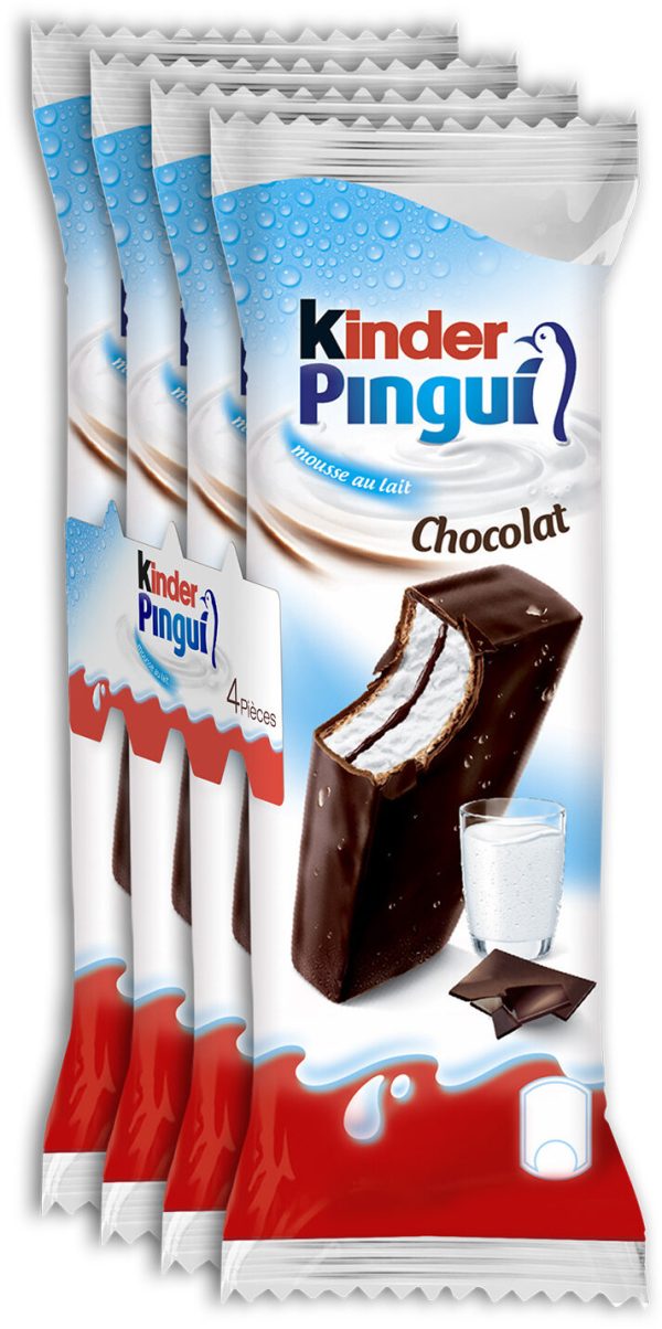 FERRERO KINDER PINGUI CACAO X4 G.120