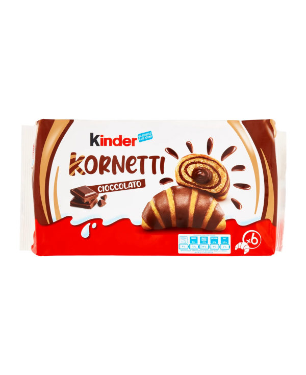 KORNETTI CIOCCOLATO KINDER 252GR